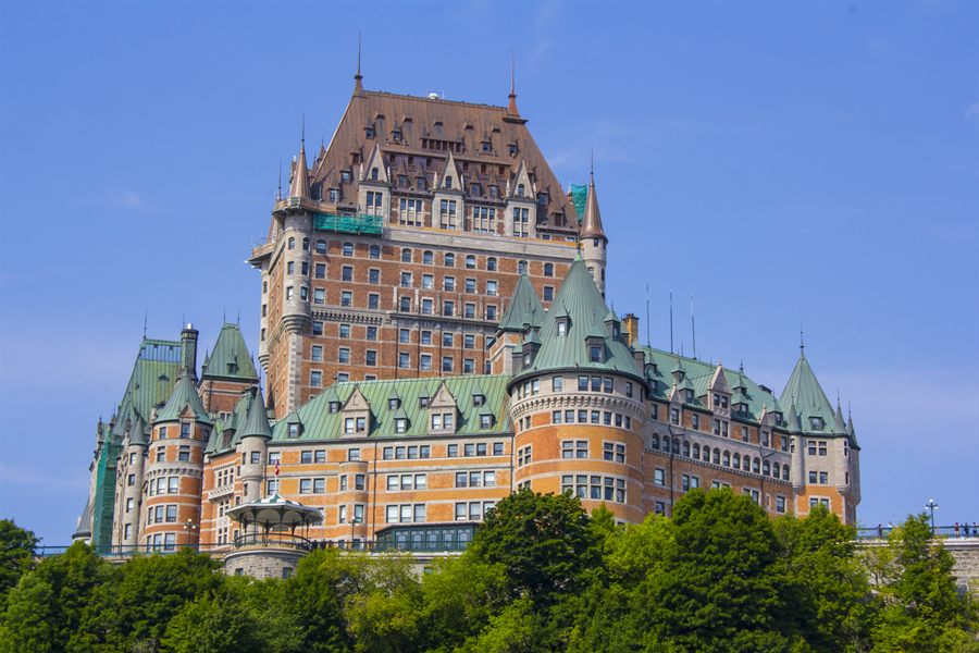 Chateau Frontenac in Quebec City